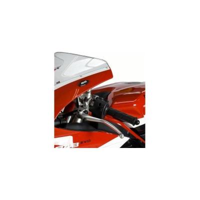 R&G Caches orifices de r&eacute;troviseur  Racing noirs Kawasaki ZX-6R 09-12