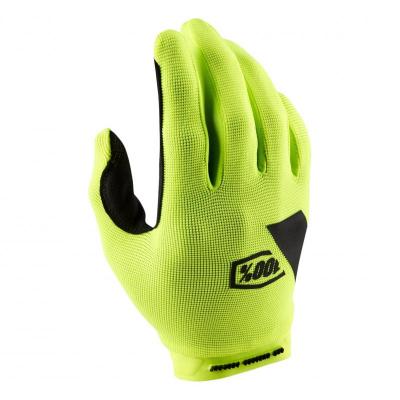 100% Gants longs 100 ridecamp jaune