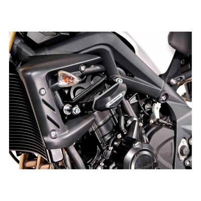 SW MOTECH Kit de tampons de protection SW-MOTECH noir Triumph Street Triple 675