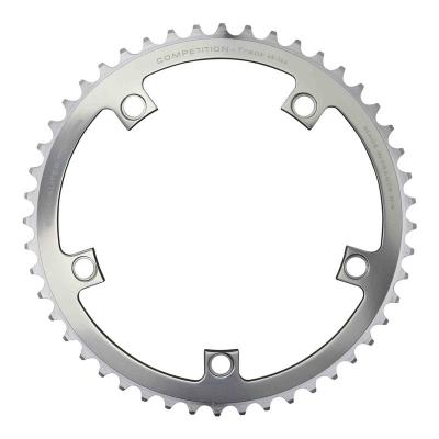 SPECIALITES TA Plateau v&eacute;lo de piste Ta (44 &agrave; 51 dents) mono argent Diam 144mm- 48
