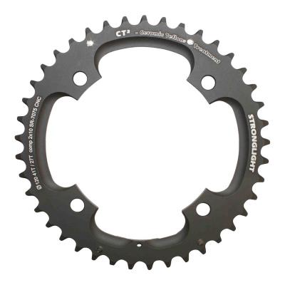 STRONGLIGHT Plateau VTT  CT2 2x10v ext&eacute;rieur (41 &agrave; 45 dents) noir Dia