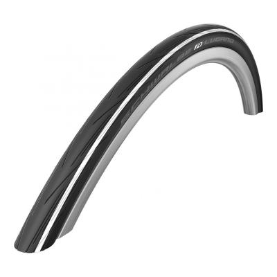 SCHWALBE Pneu route 700x25  lugano ii noir blanc tr 25 622