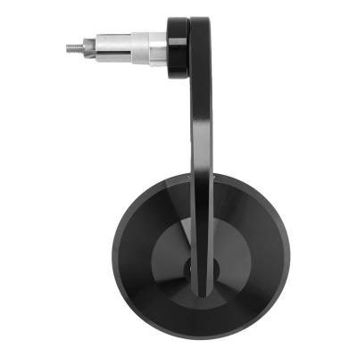 HIGHSIDER R&eacute;troviseur r&eacute;versible avec embout de guidon MONTANA EVO noir satin&acute;