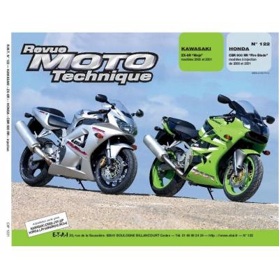 ETAI Revue Moto Technique 122.1 Kawasaki ZX-6R 00-01 / Honda CBR 900 RR (in