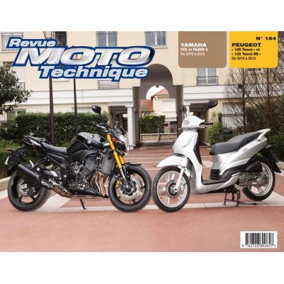 ETAI Revue Moto Technique 164 Peugeot 125 Tweet 10-12 / Yamaha FZ8 10-12