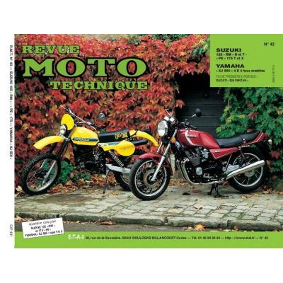 ETAI RMT Revue Moto Technique 43.1 SUZUKI 125 RM - PE 175 et YAMAHA XJ 650