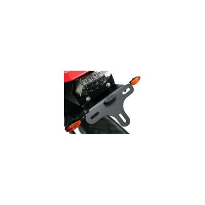 R&G Support de plaque d&acute;immatriculation  Racing noir BMW G 650 X Chal