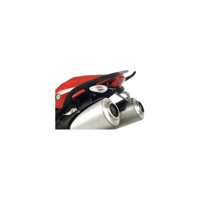 R&G RACING Support de plaque d&acute;immatriculation  noir Ducati Monster 6