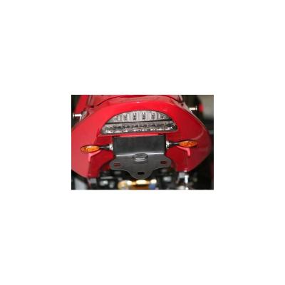 R&G RACING Support de plaque d&acute;immatriculation  noir Honda CBR 900 RR 