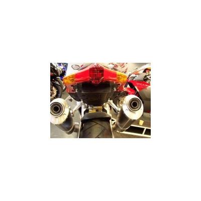 R&G RACING Support de plaque d&acute;immatriculation  noir Honda X-ADV 750