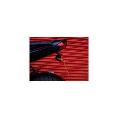 R&G Support de plaque d&acute;immatriculation  Racing noir Yamaha FZ1 06-15