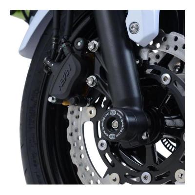R&G Tampons de protection de fourche  Racing noirs Kawasaki Z650 17-18