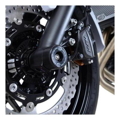 R&G Tampons de protection de fourche  Racing noirs Triumph Speed Triple