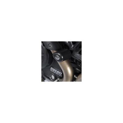 R&G RACING Tampons de protection  Aero noir Ducati Diavel 11-18