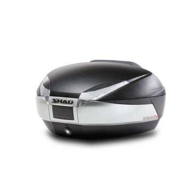 SHAD Top case  SH48 Titanium avec Smart Lock Premium
