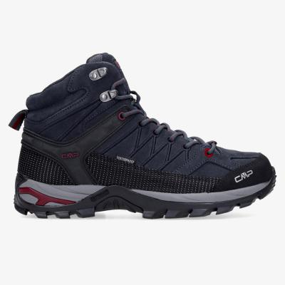 CMP  - Rigel Mid WP - Chaussures randonn&eacute;e homme Asphalt / Syrah - 42