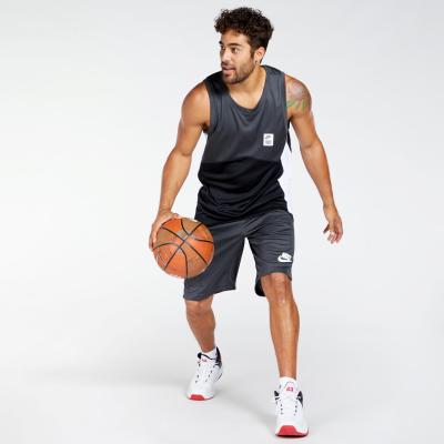 NIKE  Starting - Gris - Maillot de Basket Homme taille XL
