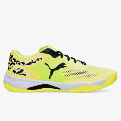 PUMA Chaussures de padel homme Solarcourt RCT . Couleur: Jaune