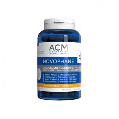ACM  Compl&eacute;ment Alimentaire Cheveux Et Ongles Novophane 180 G&eacute;lules