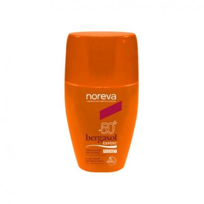 BERGASOL Noreva  Expert Cr&egrave;me Fluide Fini Invisible SPF50+ 30 ml