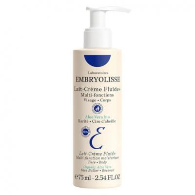 Lait-Cr&egrave;me Fluide+ visage & corps rechargeable - 75 ml - Embryolisse