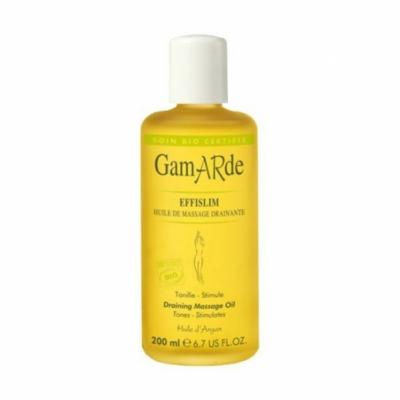 GAMARDE  Effislim Huile de Massage Drainante Bio 200 ml