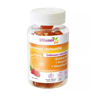 VITAMIN 22 Ineldea Vitamine 22 Immunit&eacute; 60 Gommes