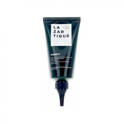 LAZARTIGUE  Soin Purifiant R&eacute;gulateur Pr&eacute; Shampoing Propolis Cuir Chevelu Gras 75Ml