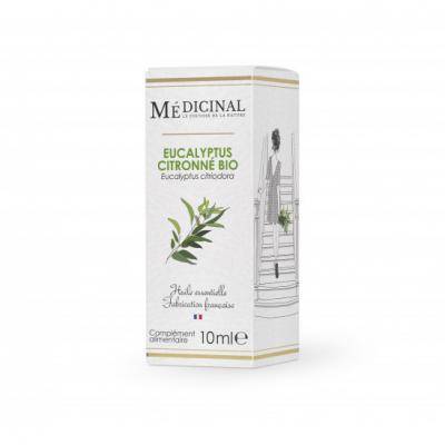 MEDIPRIX  Medicinal Huile Essentielle Bio Eucalyptus Citronn&eacute; 10ml