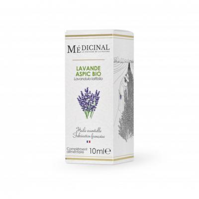 MEDIPRIX  Medicinal Huile Essentielle Bio Lavande Aspic 10ml