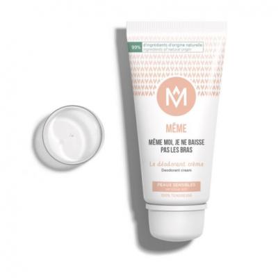 MEME D&eacute;odorant Cr&egrave;me 50ml Peaux Sensibles M&Ecirc;ME