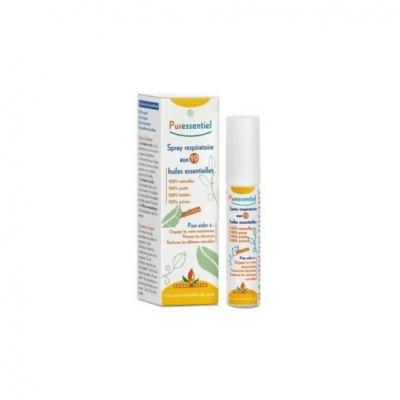 PURESSENTIEL  Spray Respiratoire 19 Huiles Essentielles 20ml