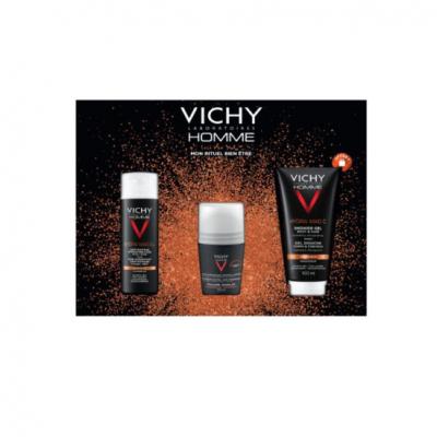 VICHY Coffret Bien-Etre Anti-Fatigue Homme Visage et Corps 
