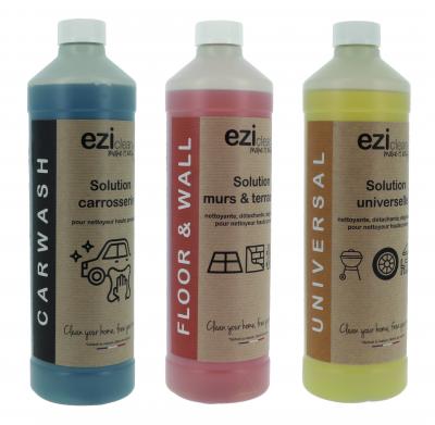 EZICLEAN Lot de 3 Solutions nettoyantes &reg; pour nettoyeur haute pression