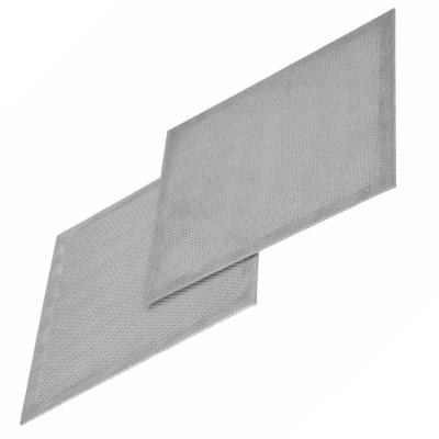 BOSCH  - filtre metallique X2 dim 284 x 284 m/m pour hotte 00298619