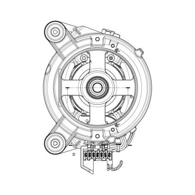 ELECTROLUX Moteur pour lave-linge  858108635900 