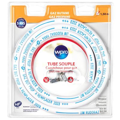 WPRO tbc159 tuyau gaz - caoutchouc butane/propane - 5 ans 