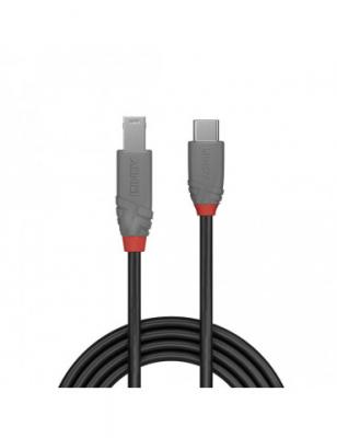 LINDY  Anthra Line - Cable USB de type-C - USB-C pour USB Type B - 2 m