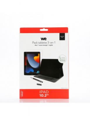WE  Bundle avec &eacute;tui protection tab/film protection &eacute;cran/stylet - Compatible iPa