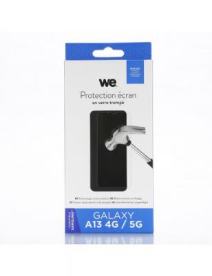 WE  Verre tremp&eacute; SAMSUNG GALAXY A13 4G / 5G: Protection &eacute;cran - anti-rayures - an