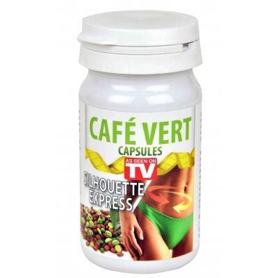  Le Caf&eacute; Vert en g&eacute;lules - Mincir sans effort - Cure de 60 g&eacute;lules
