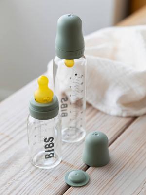 BIBS  Biberon Complete Set verre 225 ml, Sage
