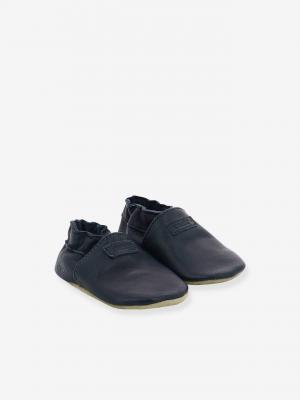 ROBEEZ  B&eacute;b&eacute; Fille MYFIRST Chaussons, Bleu (Marine Perm 10), 18 EU