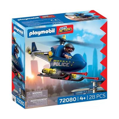 Playmobil City Action 72080 - h&eacute;licopt&egrave;re de police