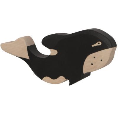 HOLZTIGER  - Figurine en bois orque - Noir