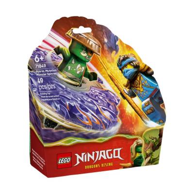 LEGO&reg; Ninjago&reg; 71849 Nya contre la toupie du monstre mutant