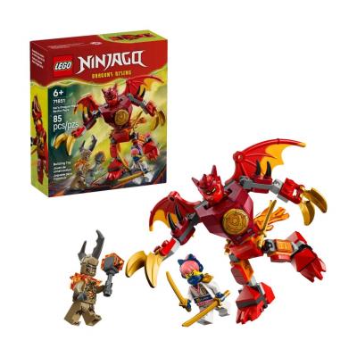 LEGO&reg; Ninjago&reg; 71851 Pack de combat : le robot dragon de Kai