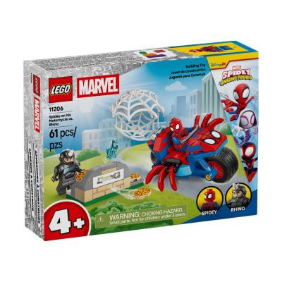 LEGO&reg; Spidey 11206 Spidey sur sa moto contre Rhino
