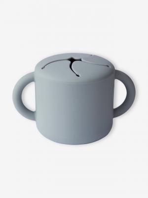 MUSHIE  Baby Snack Cup Stone Grey 1ut