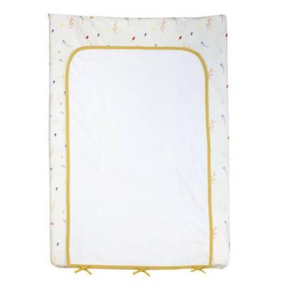 TROIS KILOS SEPT Matelas &agrave; langer avec housse Cache-cache en for&ecirc;t (70 x 50 cm)